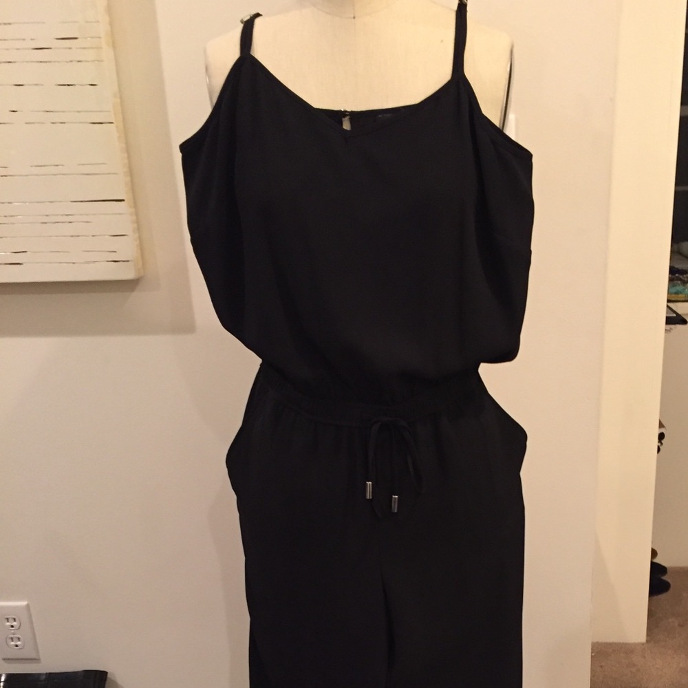 Banana republic black jumpsuit